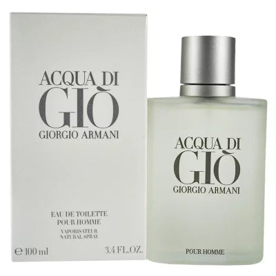 Acqua di Gio by Armani for Men 3.4 Oz EDT M